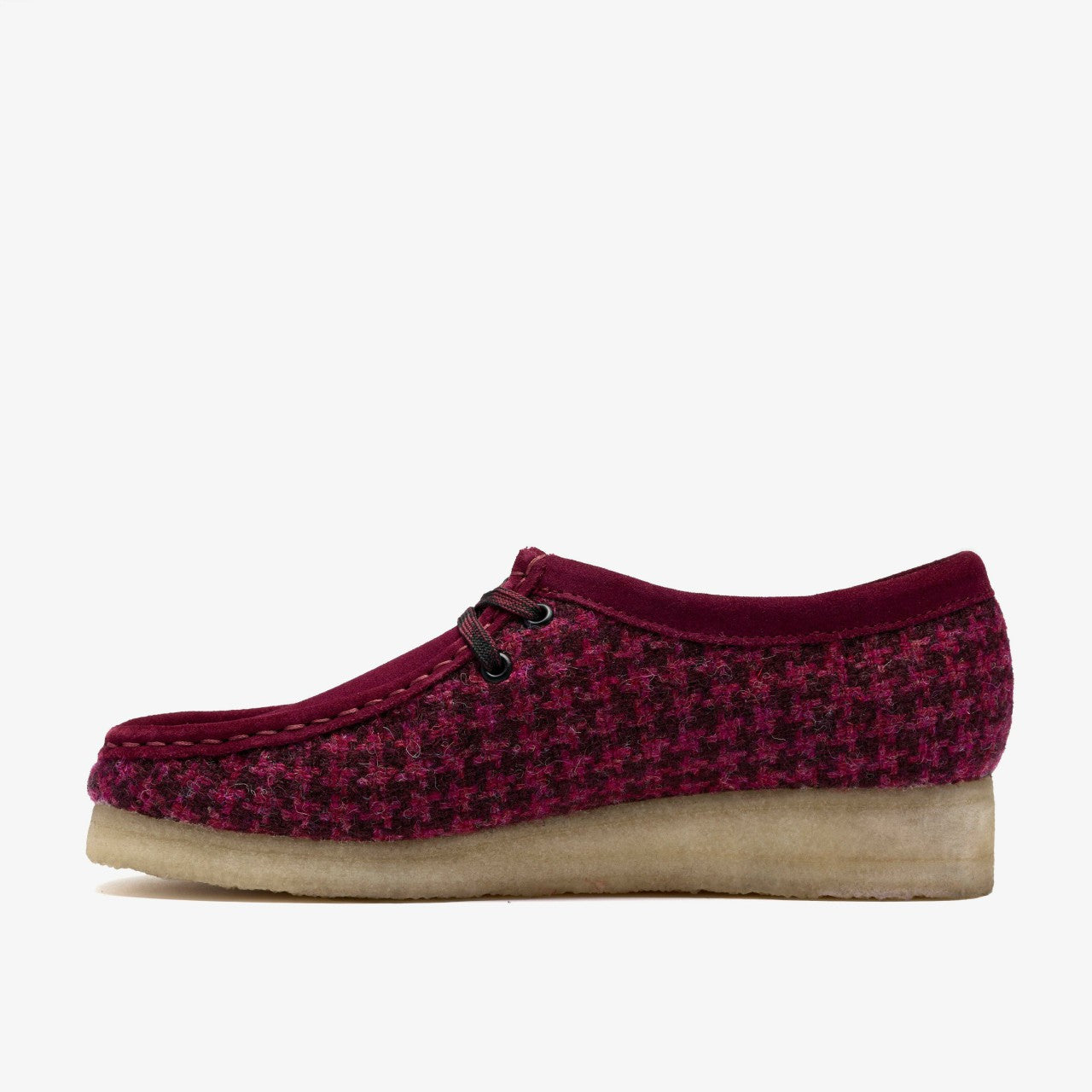 Wallabee Purple Tweed Combination Clarks Women