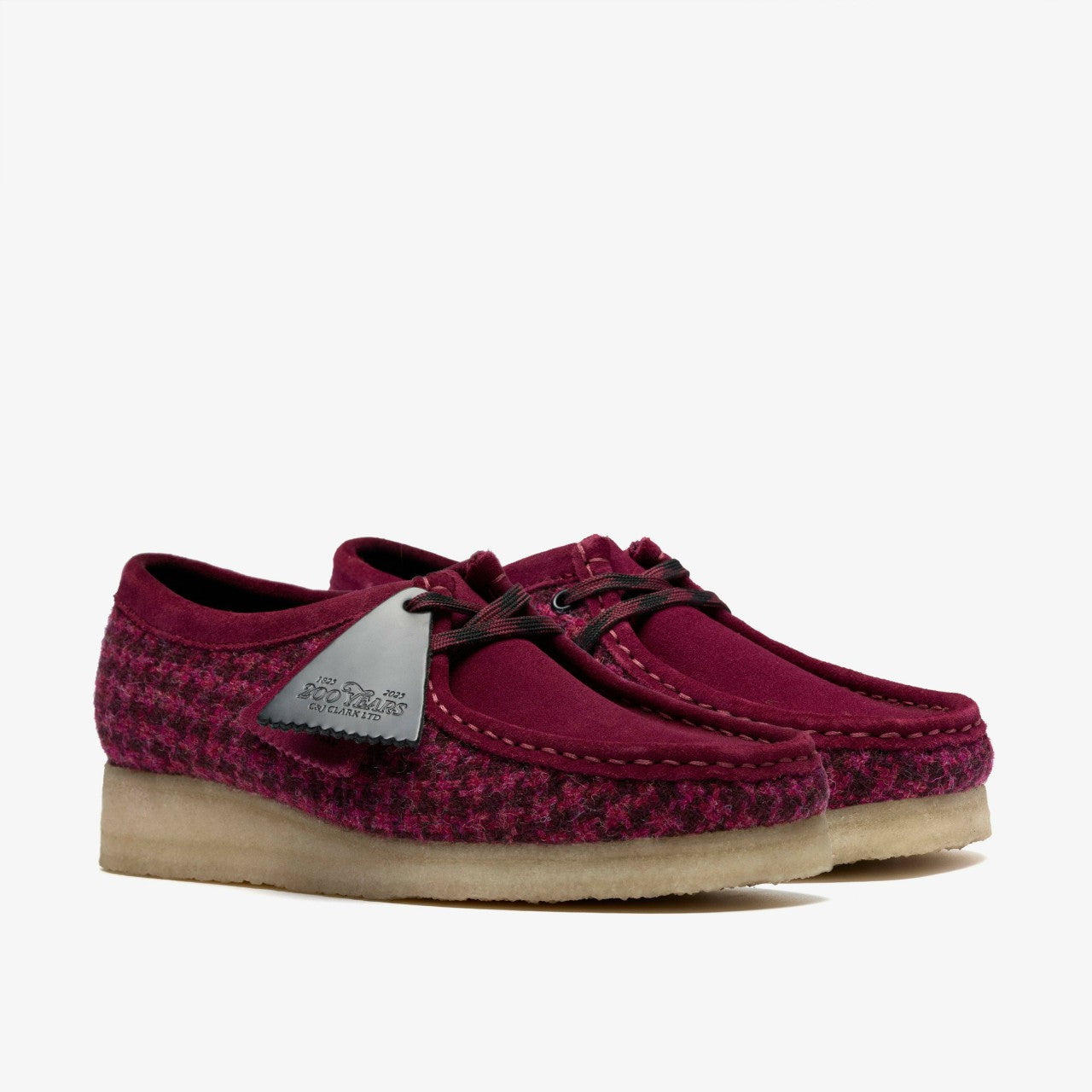 Wallabee Purple Tweed Combination Clarks Women