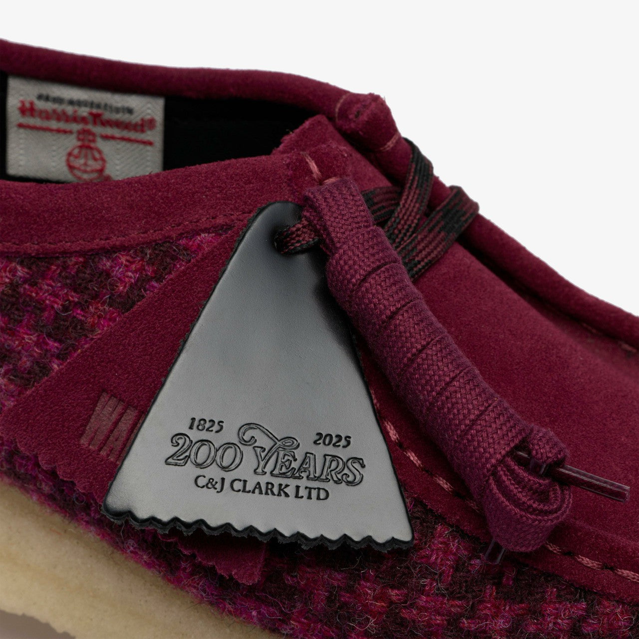 Wallabee Purple Tweed Combination Clarks Women