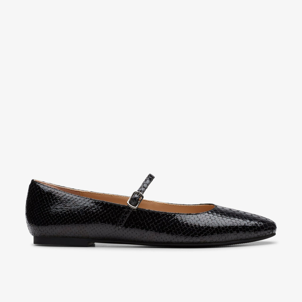 Emelina Gem Black Clarks Women