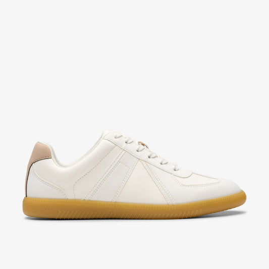 Nykole Step White Clarks Women