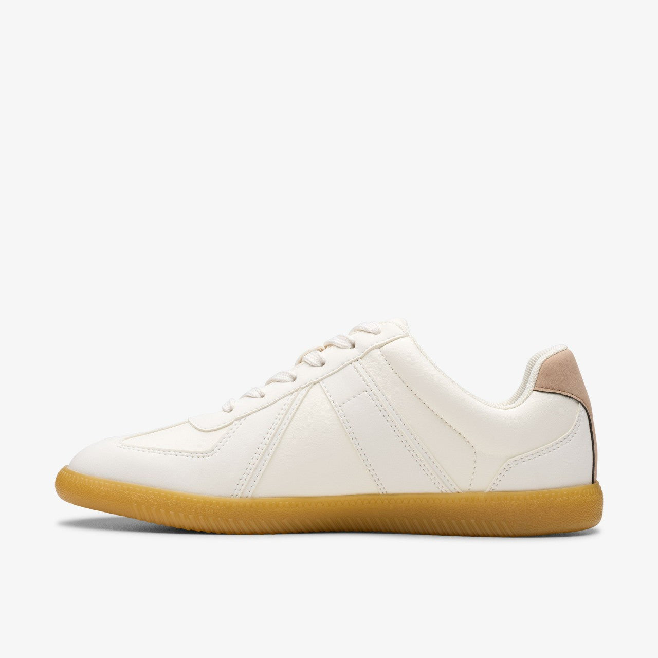 Nykole Step White Clarks Women
