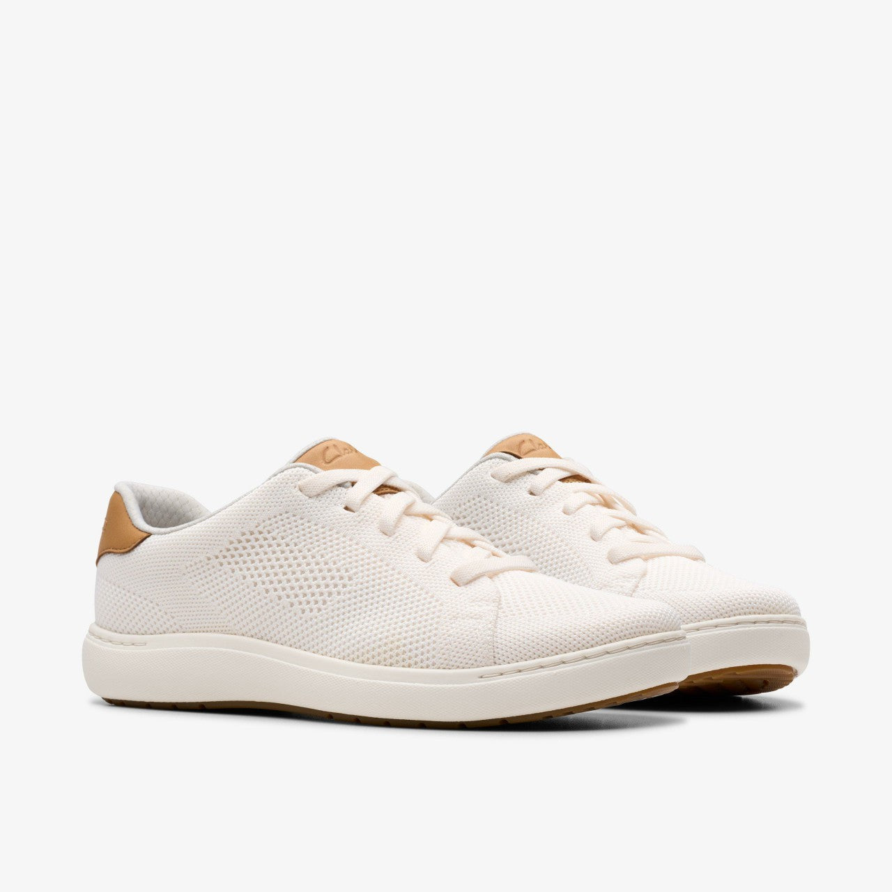 Nalle Walk White Knit Clarks Women