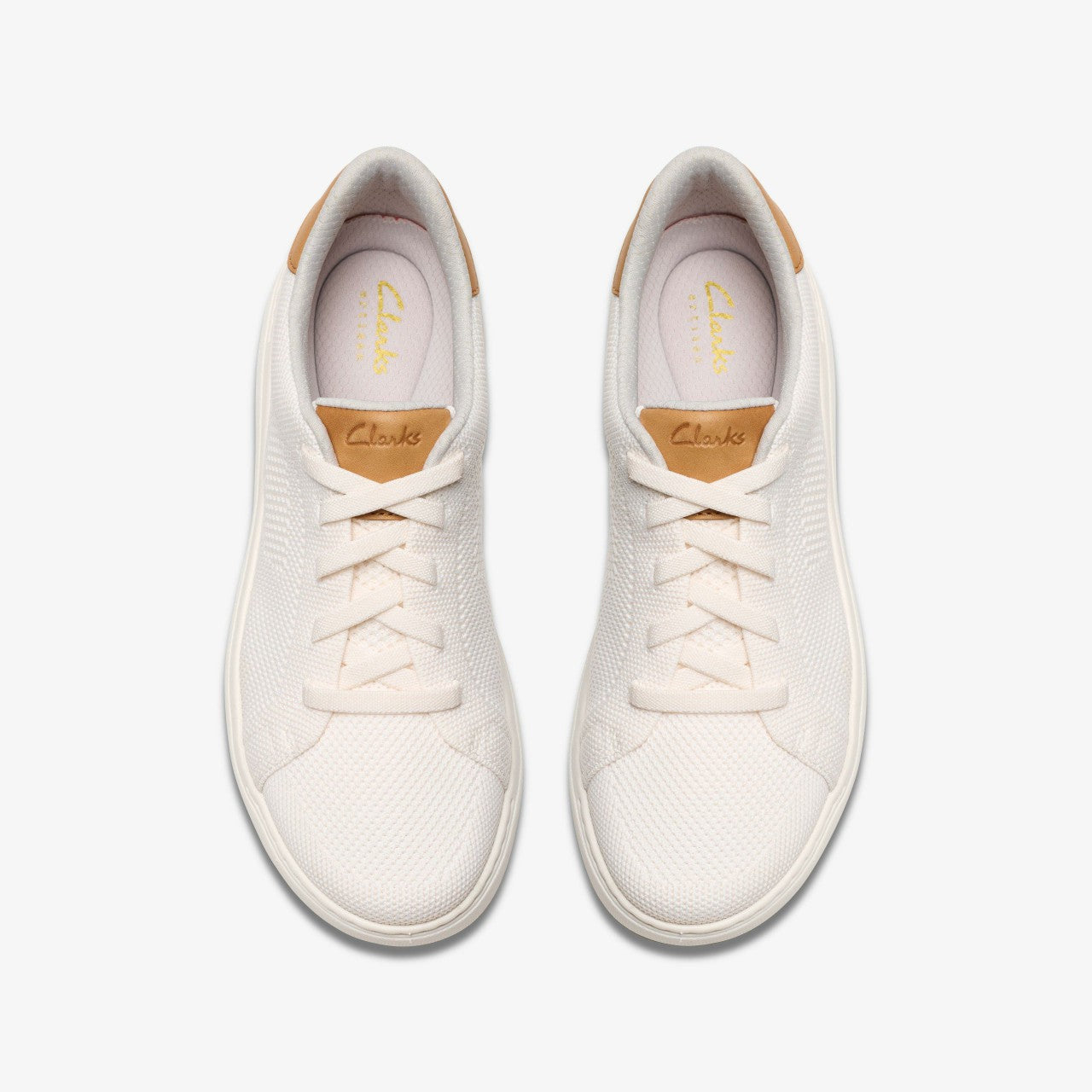 Nalle Walk White Knit Clarks Women