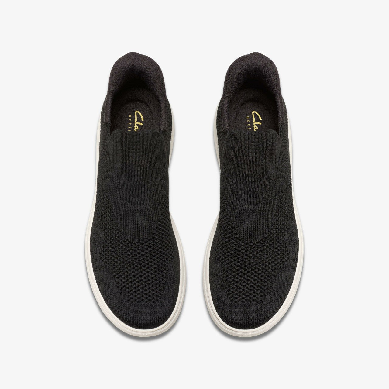 Nalle Step Black Knit Clarks Women