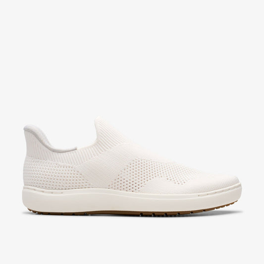 Nalle Step White Knit Clarks Women