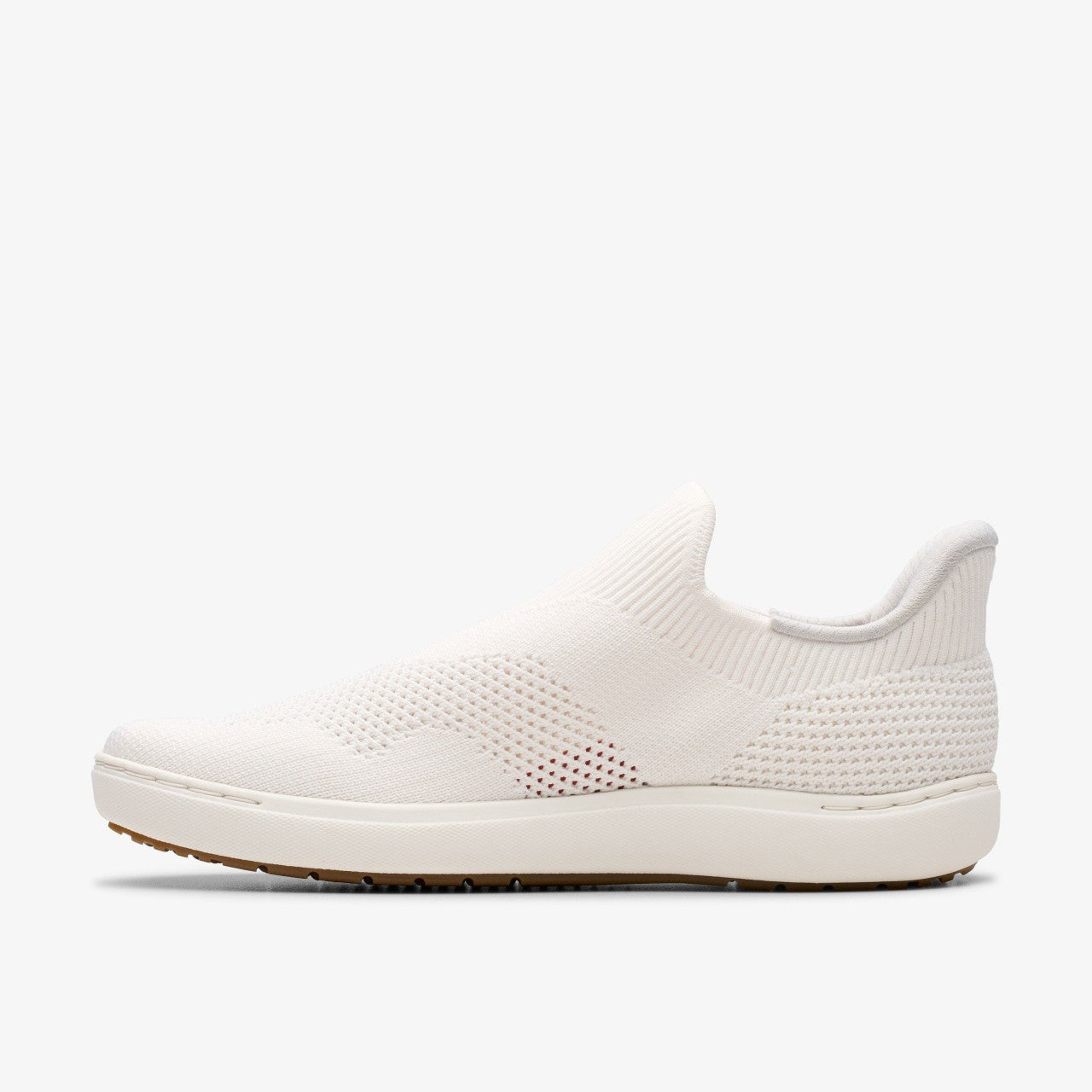 Nalle Step White Knit Clarks Women