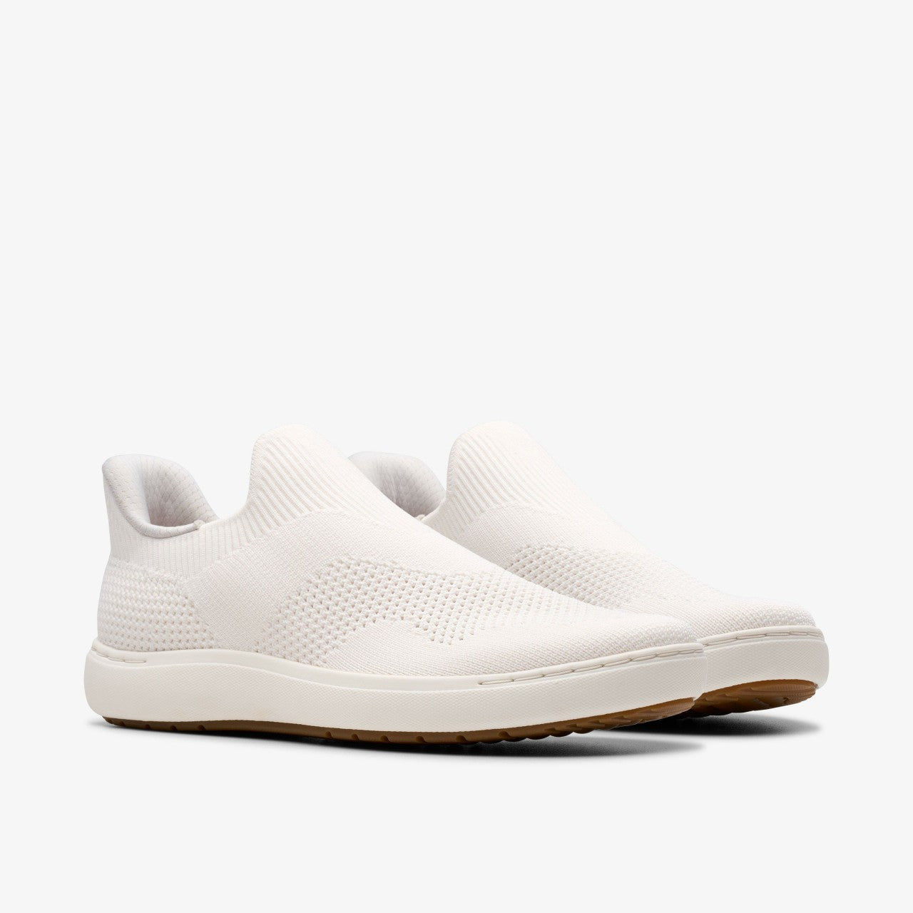 Nalle Step White Knit Clarks Women