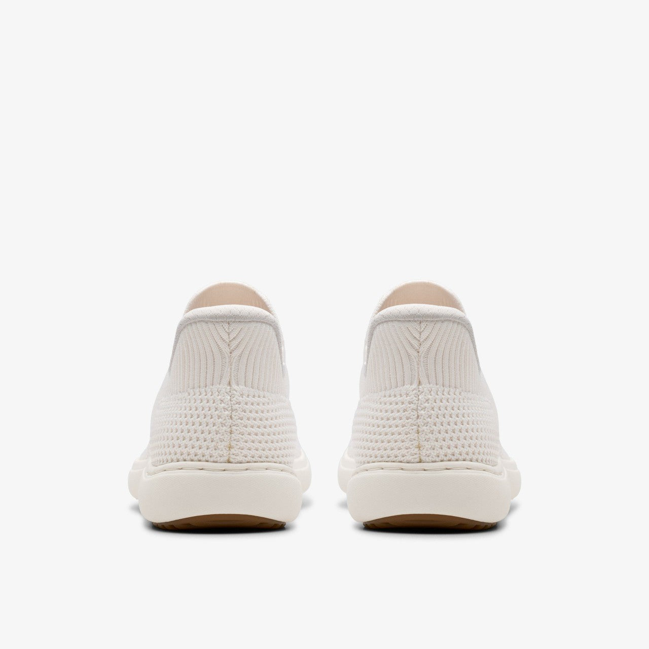 Nalle Step White Knit Clarks Women
