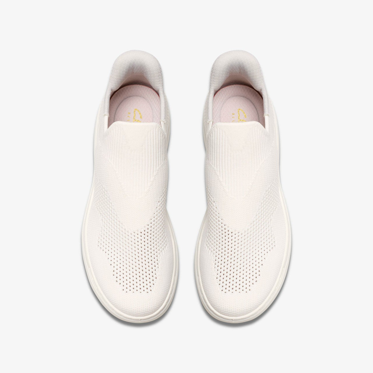 Nalle Step White Knit Clarks Women