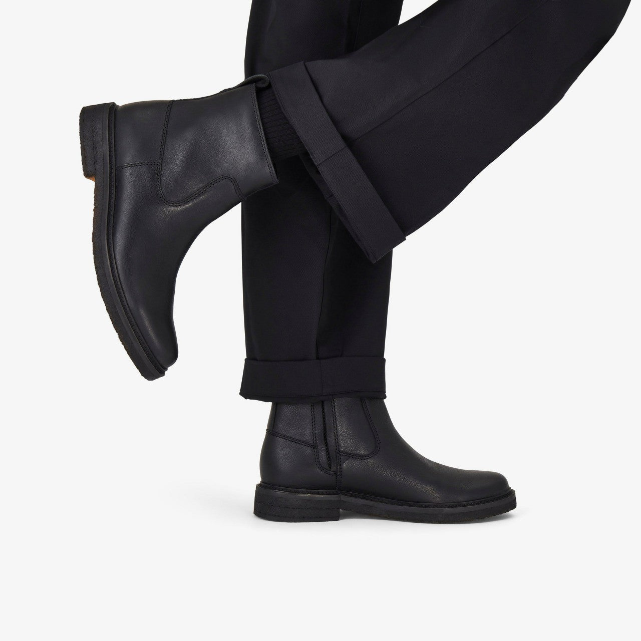 Clarkdale Boot Black Leather Clarks Men