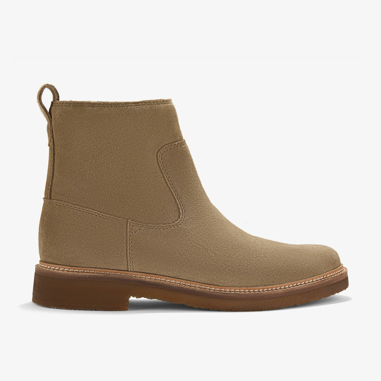 Clarkdale Boot Dark Sand Suede Clarks Men