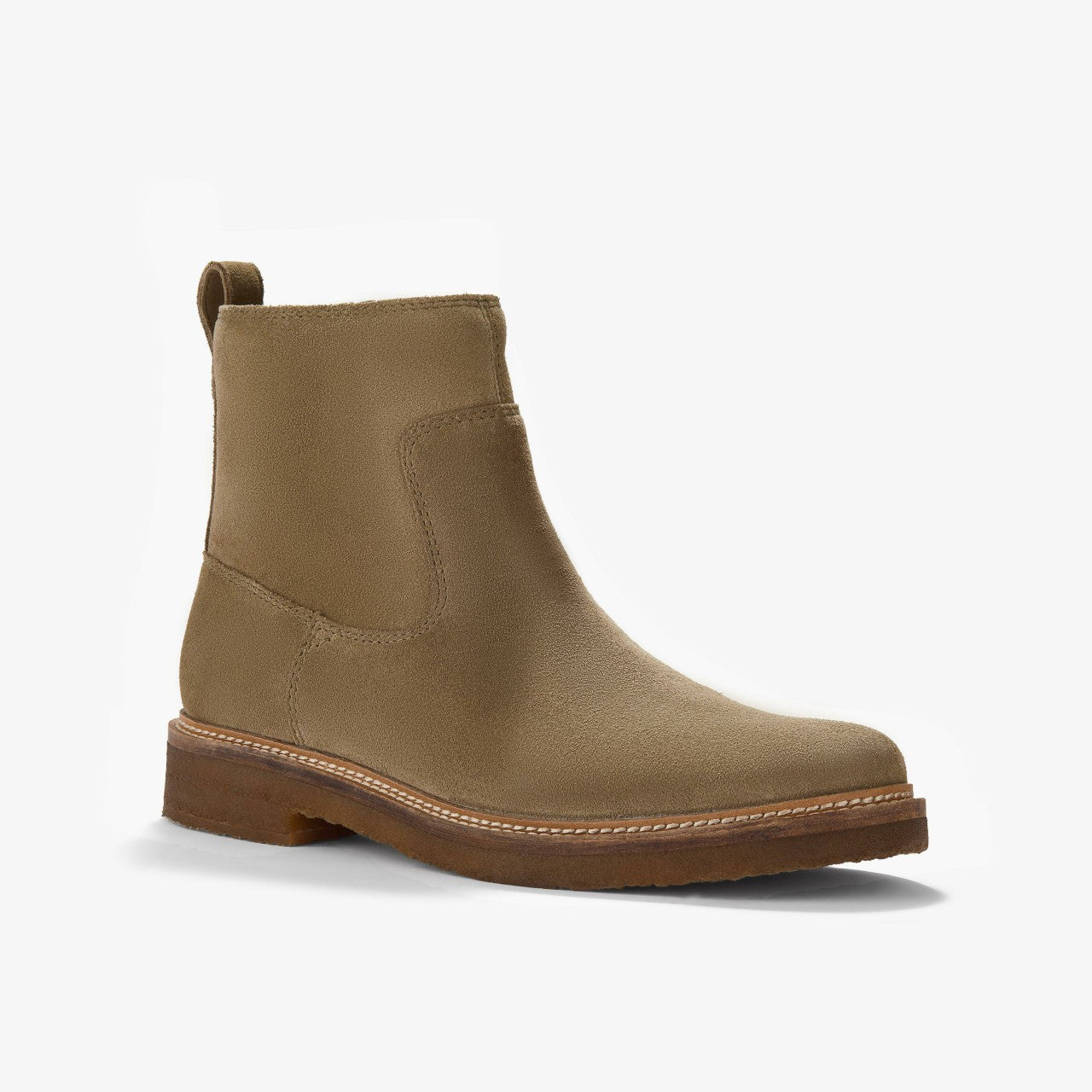 Clarkdale Boot Dark Sand Suede Clarks Men