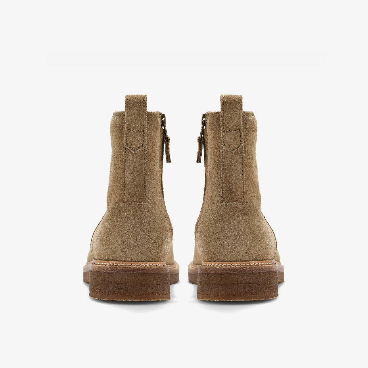 Clarkdale Boot Dark Sand Suede Clarks Men