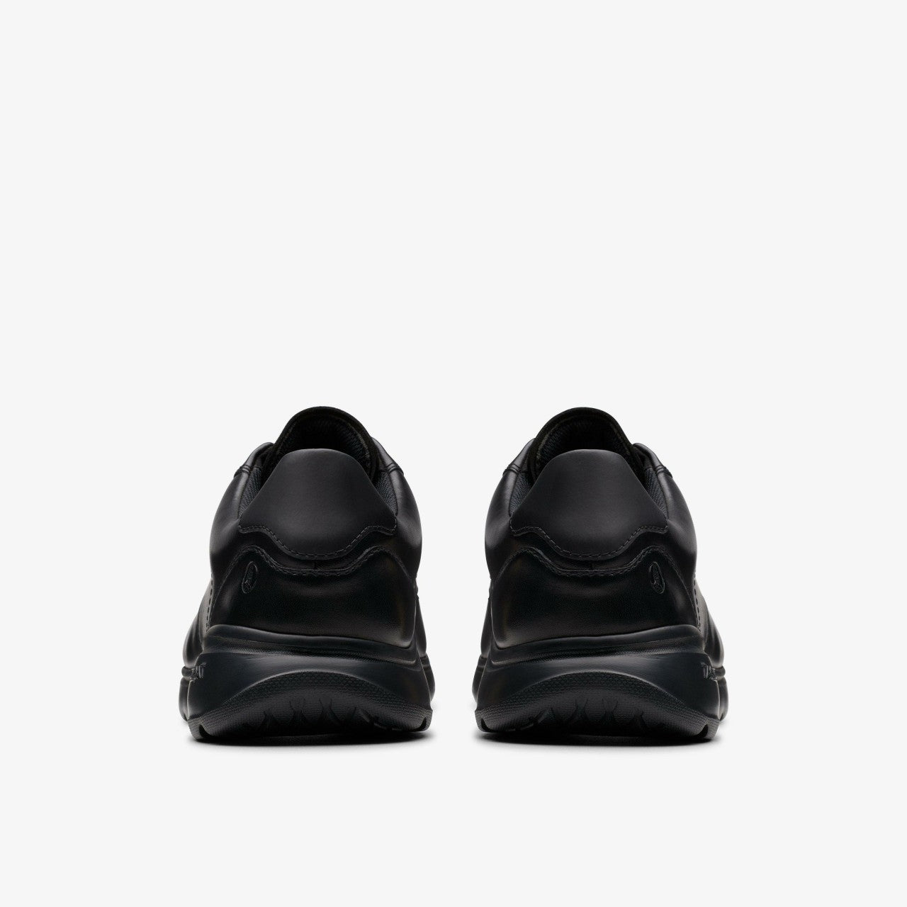 Lifton Lace Black Leather Clarks Men