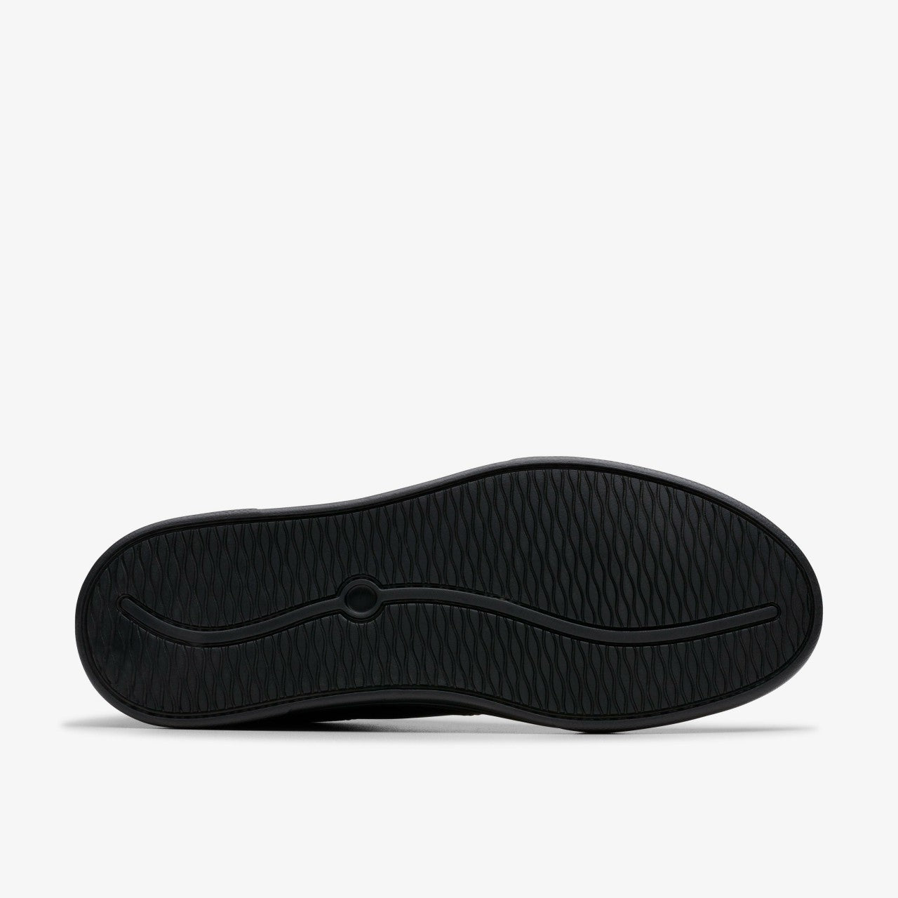 Romsey Tie Black Leather Clarks Men