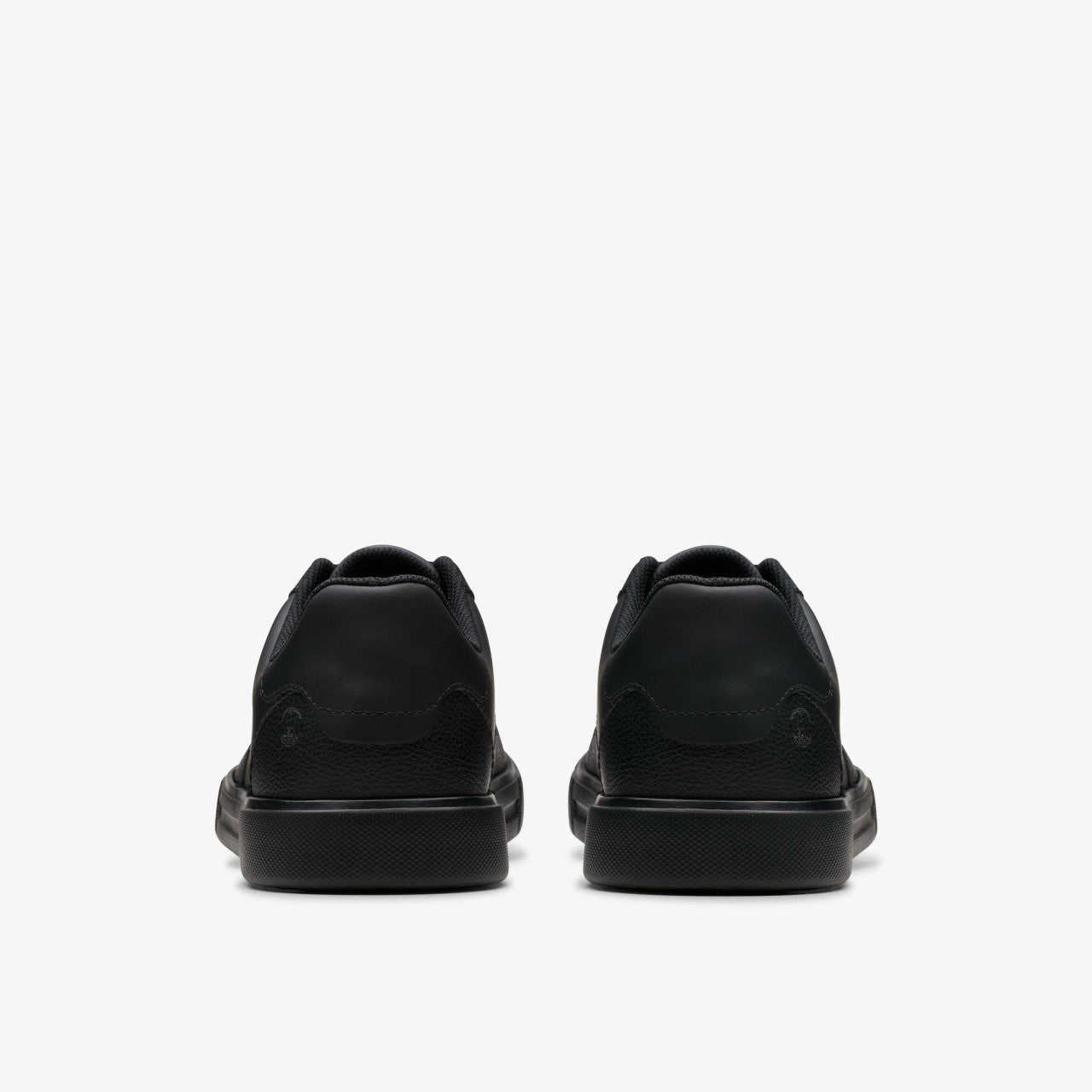 Romsey Tie Black Leather Clarks Men