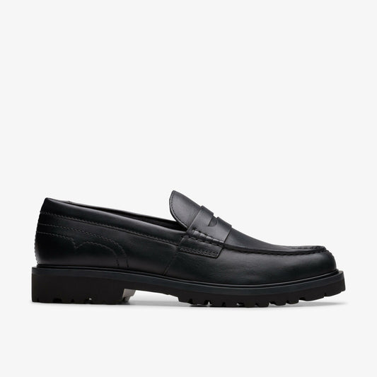 Berwick Lo Black Leather Clarks Men