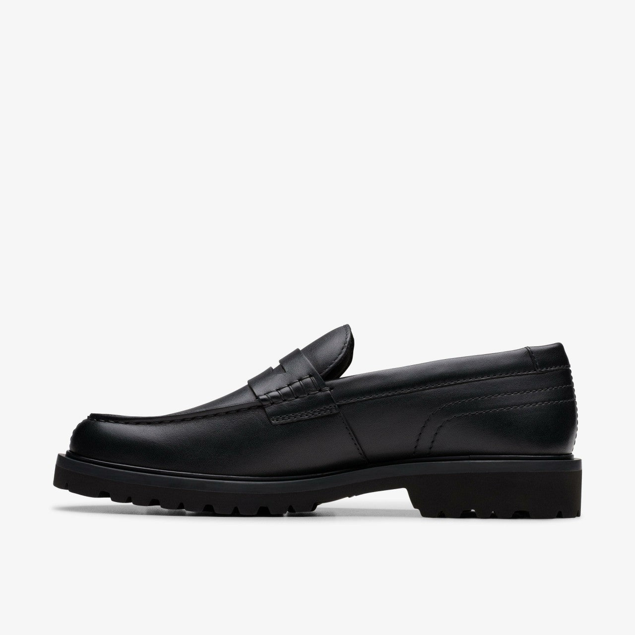 Berwick Lo Black Leather Clarks Men
