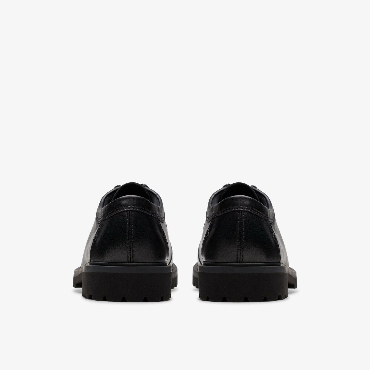 Berwick Seam Black Leather Clarks Men
