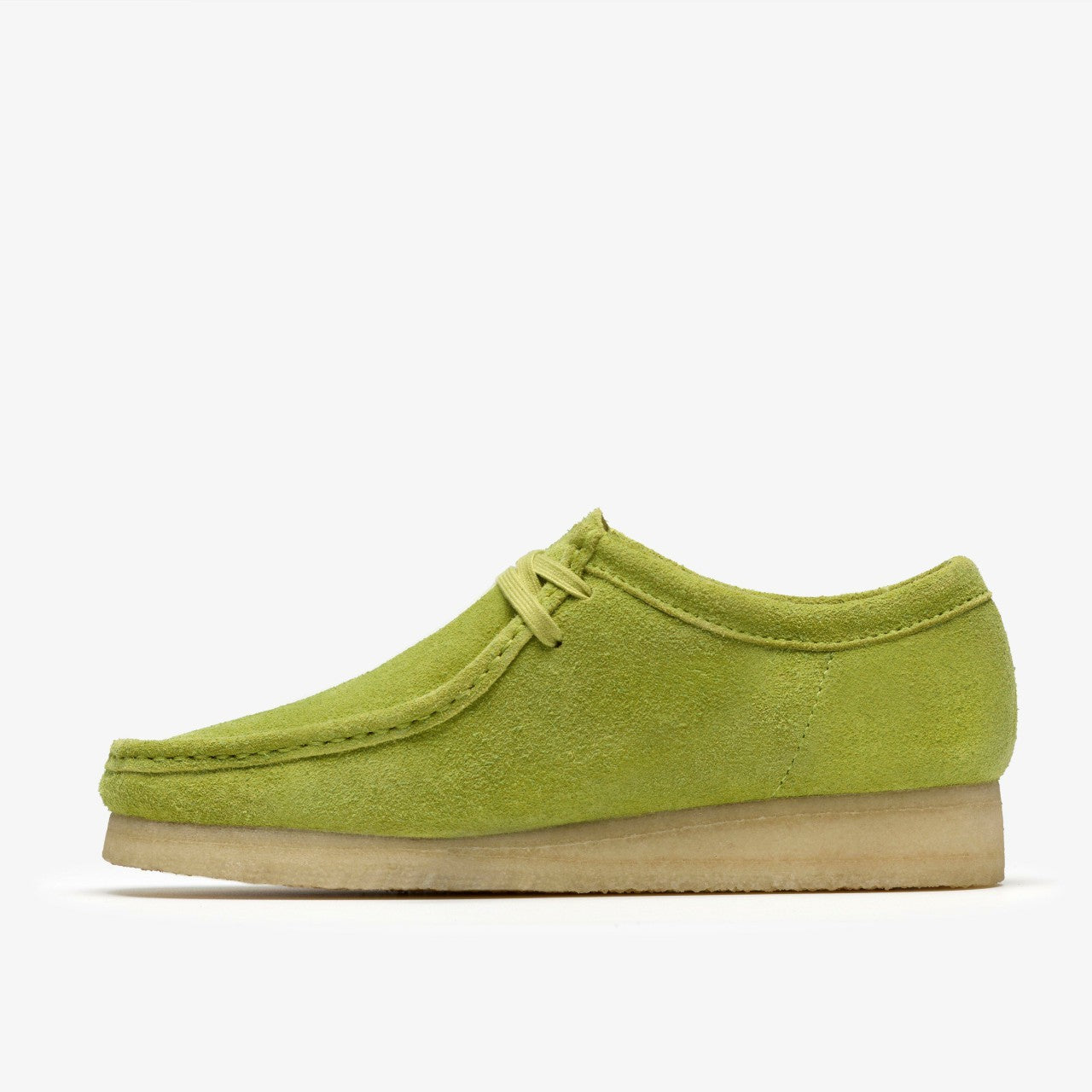 Wallabee Lime Suede Clarks Men