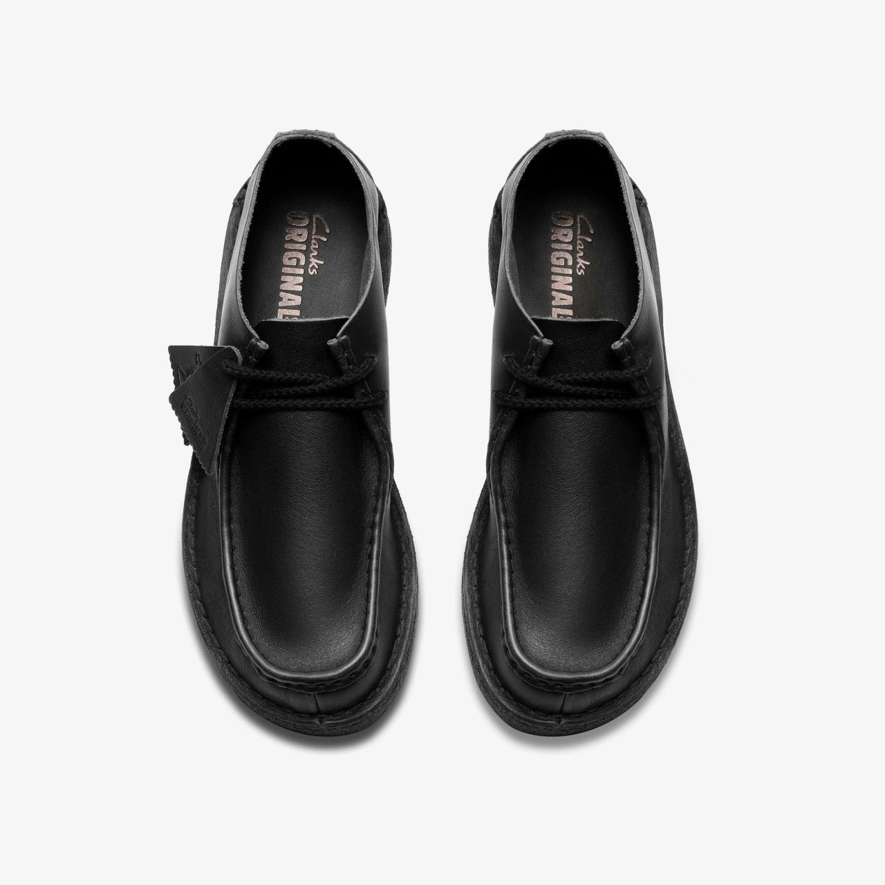 Desert Nomad Black/Black Leather Clarks Men