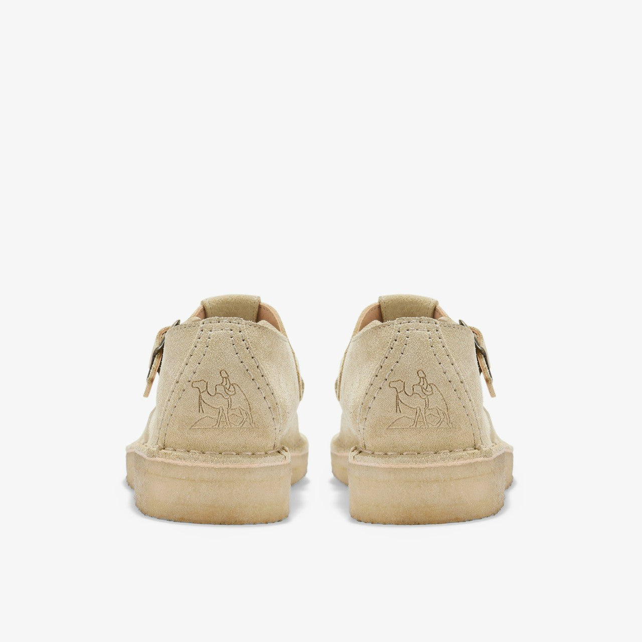 Nomad T Bar Maple Suede Clarks Women