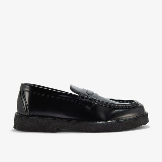 Nomad Loafer Black Patent Clarks Women