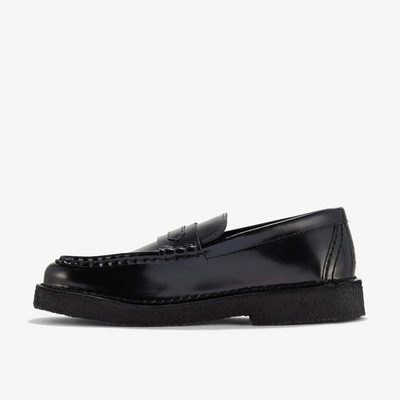 Nomad Loafer Black Patent Clarks Women