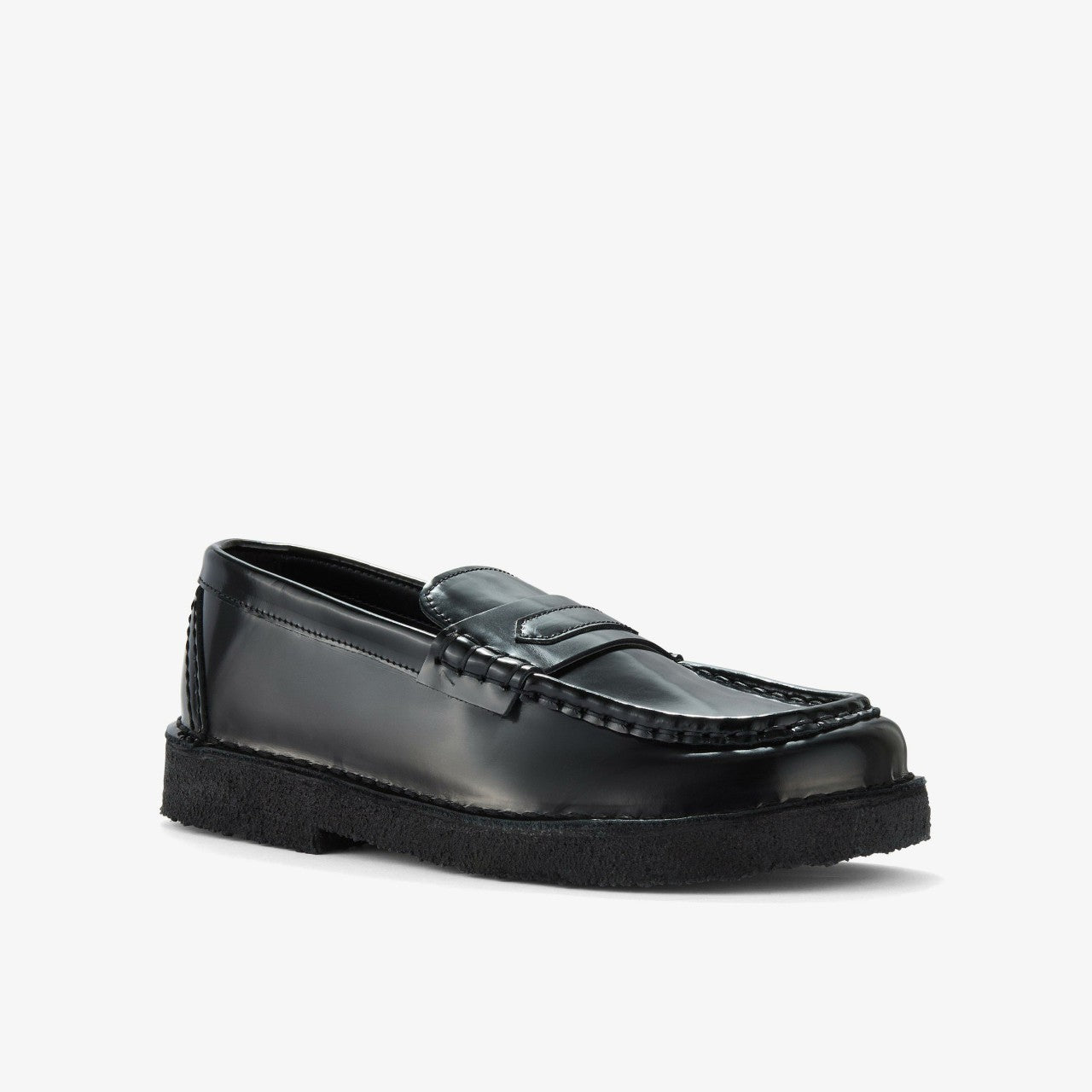 Nomad Loafer Black Patent Clarks Women