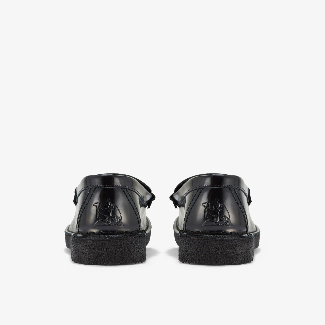 Nomad Loafer Black Patent Clarks Women