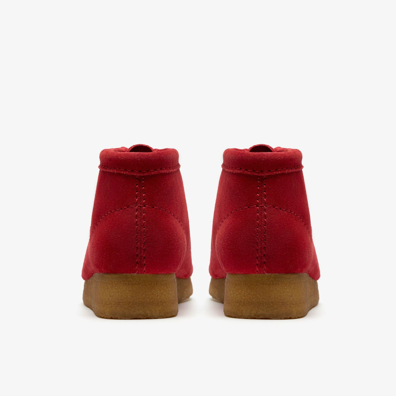 Wallabee Boot Red Suede Clarks Women