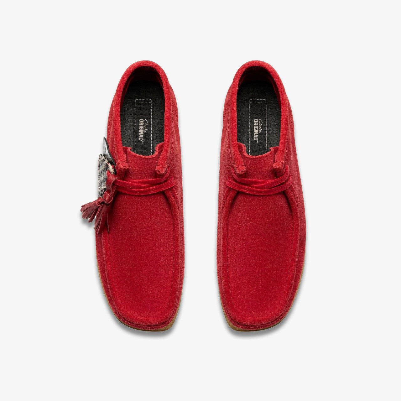 Wallabee Boot Red Suede Clarks Women