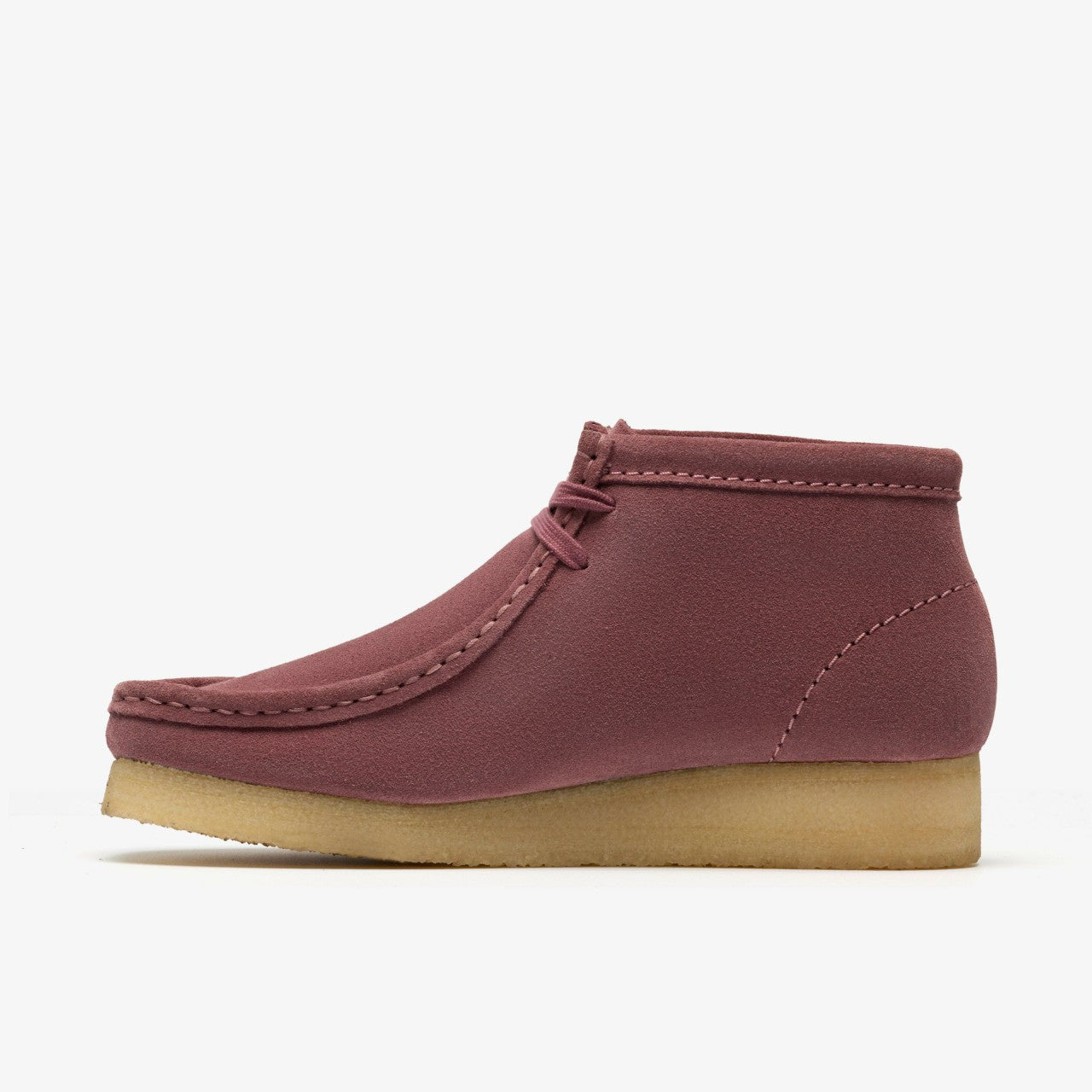 Wallabee Boot Rose Brown Suede Clarks Women