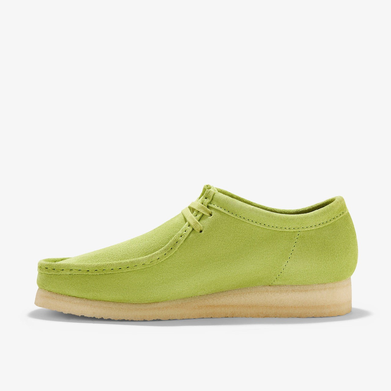Wallabee Lime Suede Clarks Women