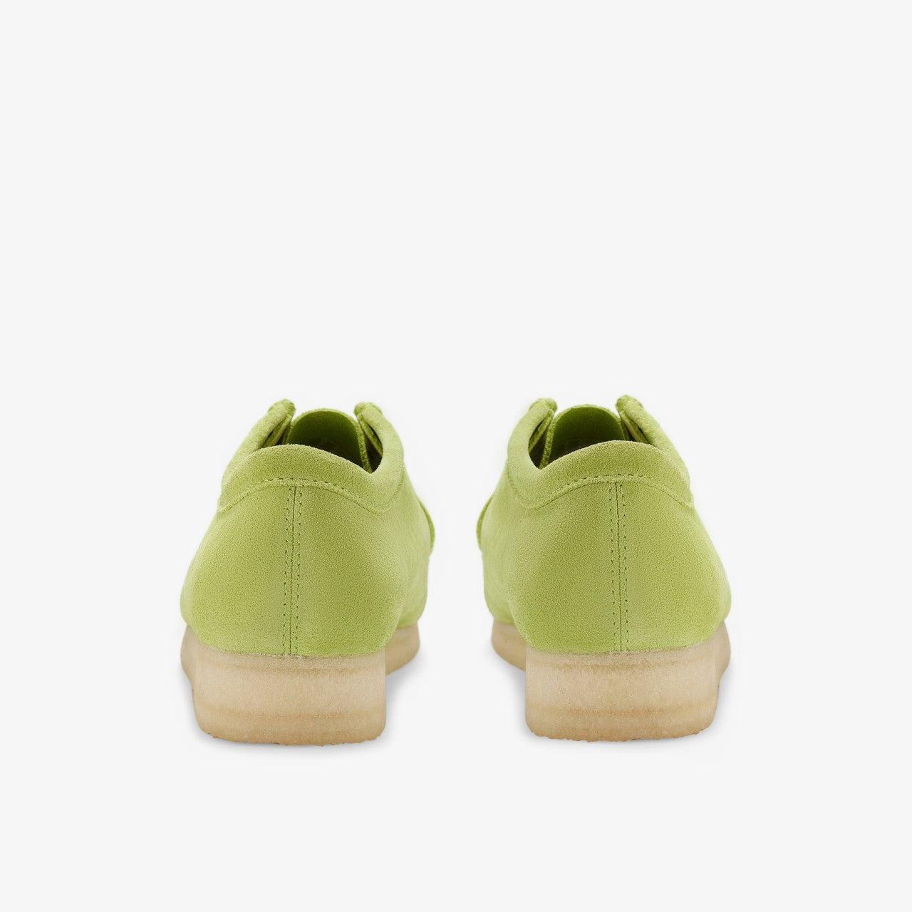 Wallabee Lime Suede Clarks Women