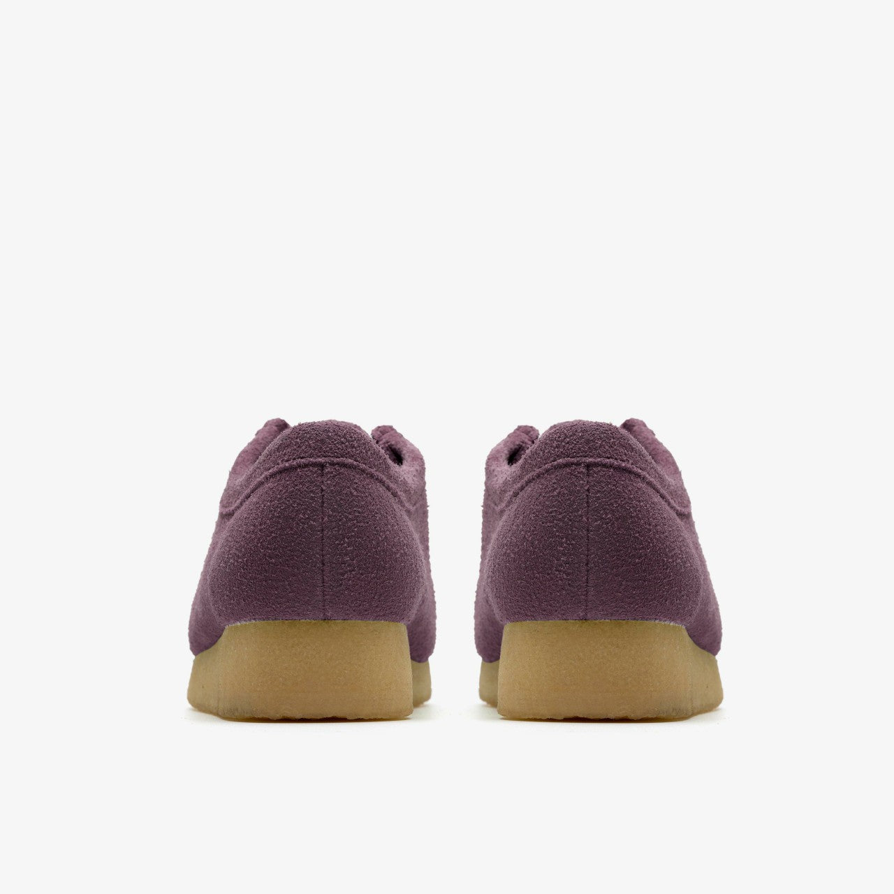 Wallabee Plum Suede Clarks Women