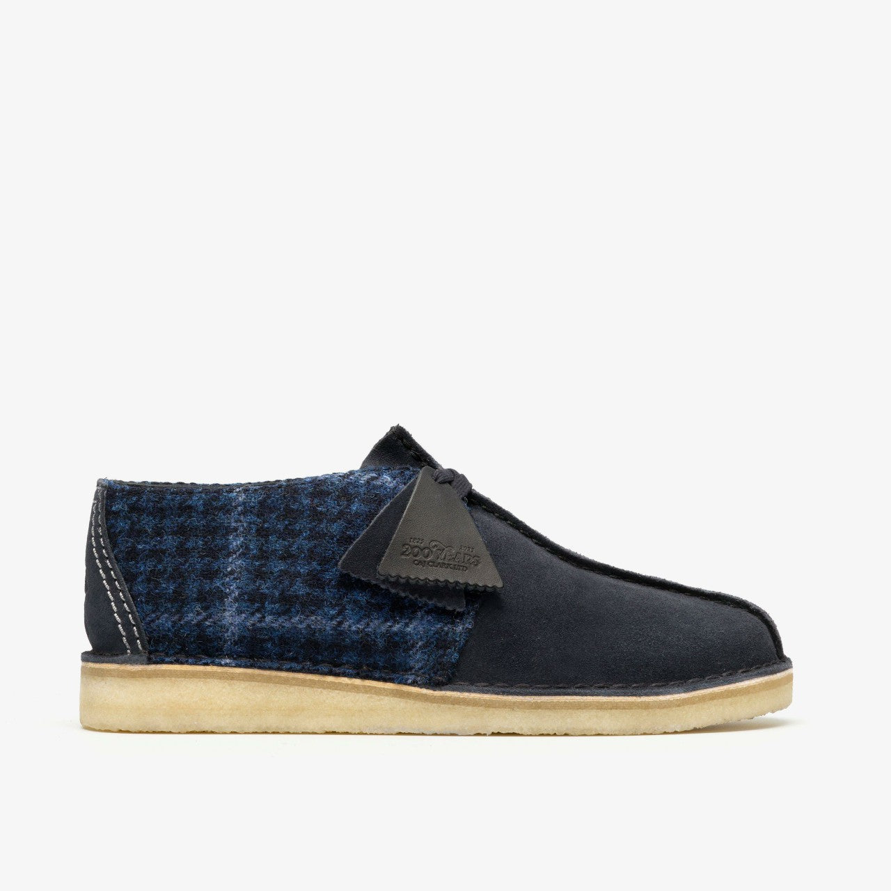 Desert Trek Navy Tweed Combination Clarks Men