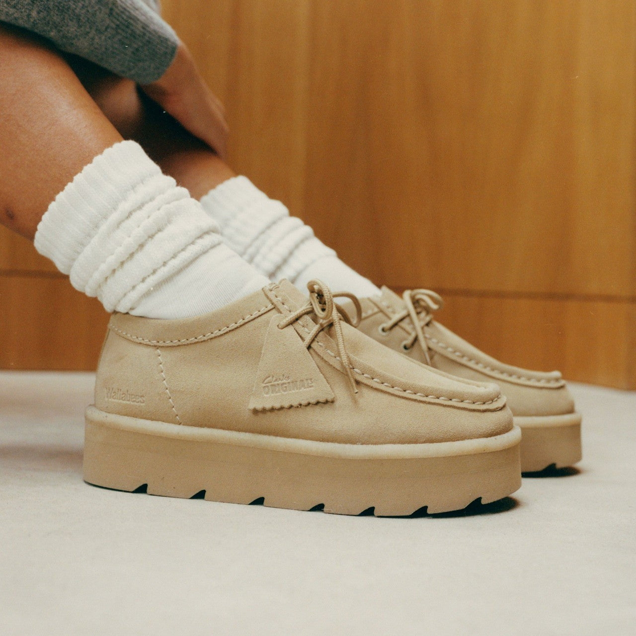 Meare Walla Maple Suede Clarks Women