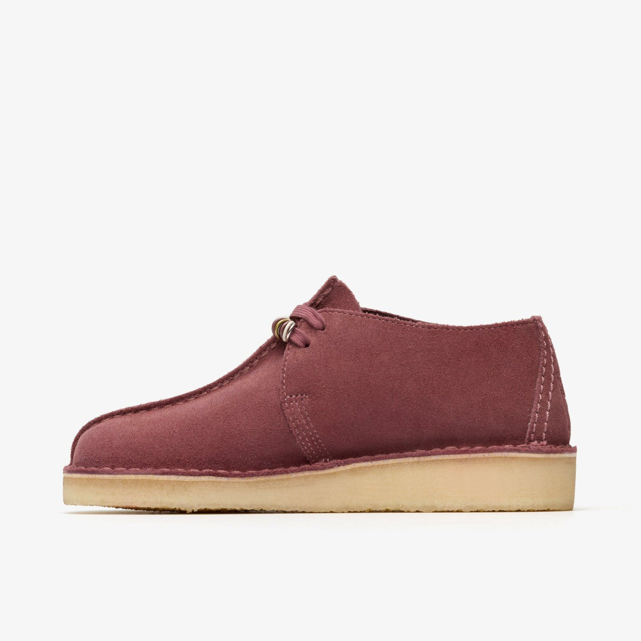 Desert Trek Rose Brown Suede Clarks Women