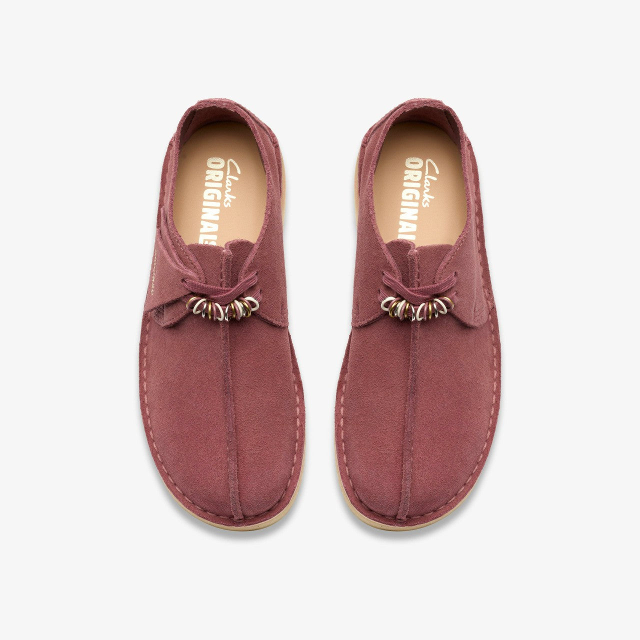 Desert Trek Rose Brown Suede Clarks Women