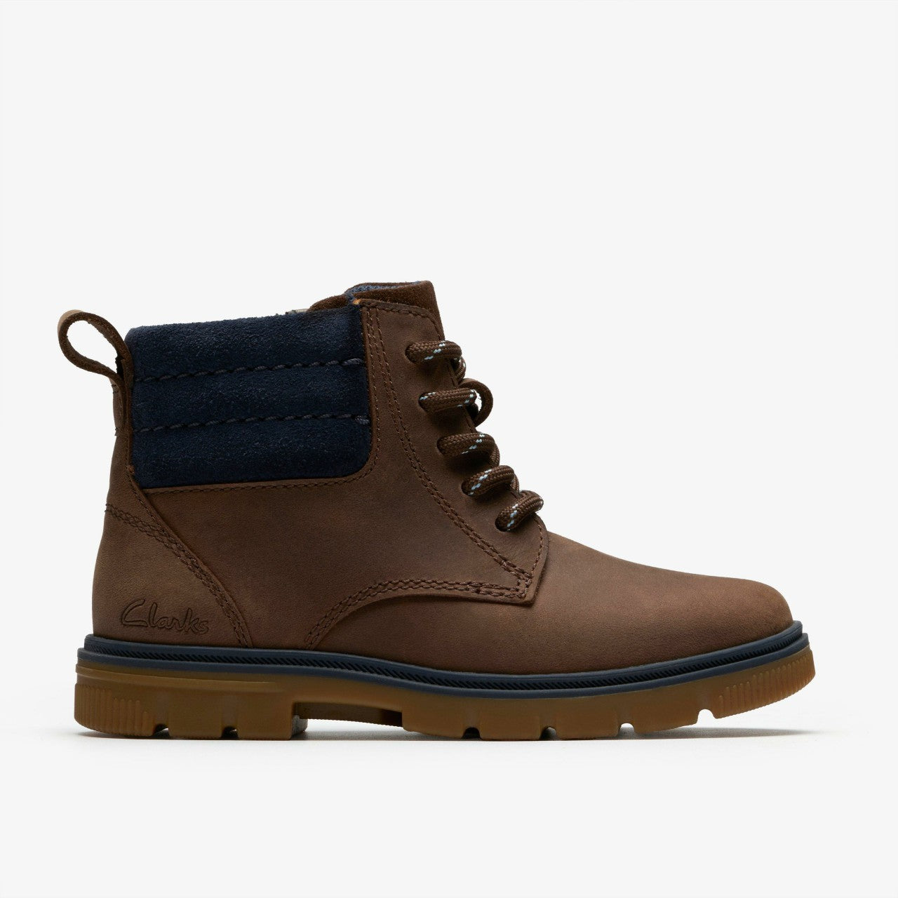 Lorcam Trail Kid Dark Brown Clarks Kids