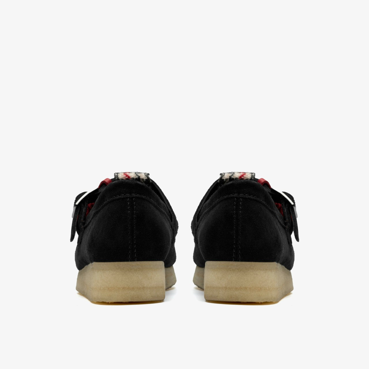 Wallabee T Bar Black Tweed Combination Clarks Women