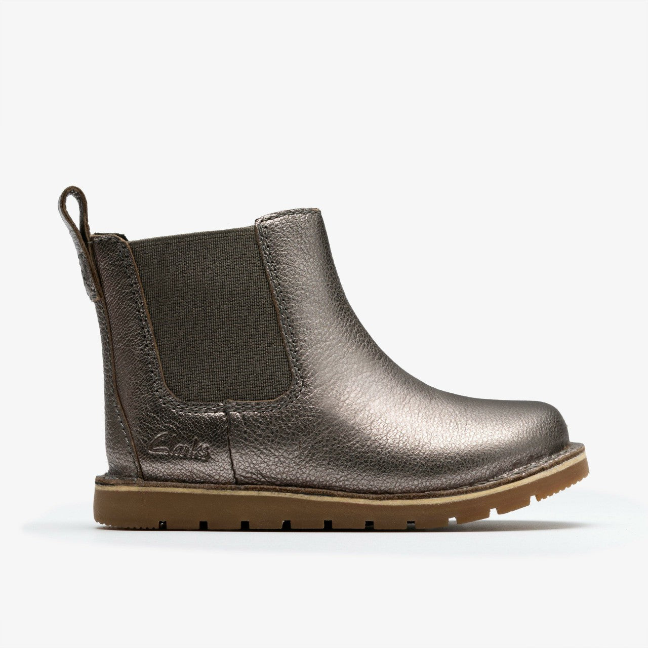 Joyful Sky Toddler Pewter Clarks Babies|Kids