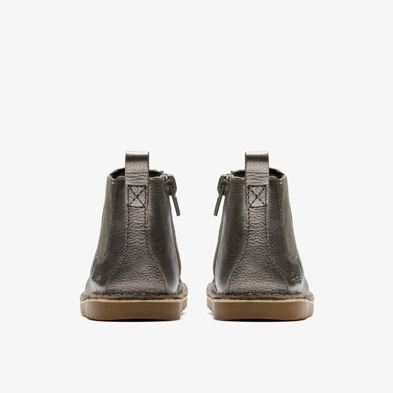 Joyful Sky Toddler Pewter Clarks Babies|Kids