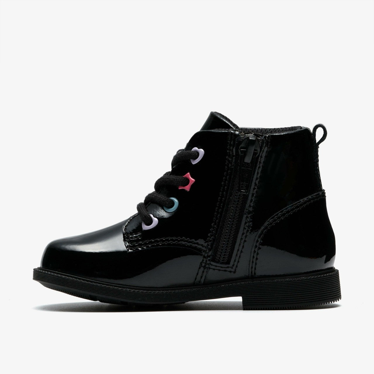 Oaklyn Charm Toddler Black Patent Clarks Kids