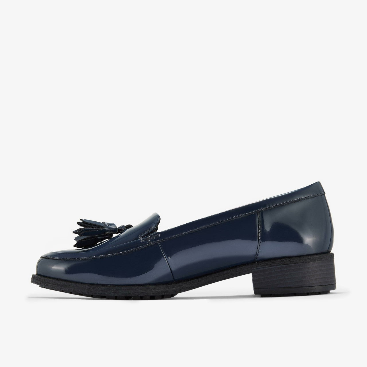 Havisham Edge Loafer Navy Patent Clarks Women