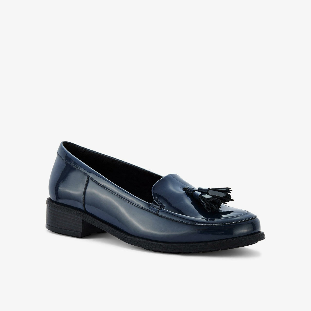 Havisham Edge Loafer Navy Patent Clarks Women