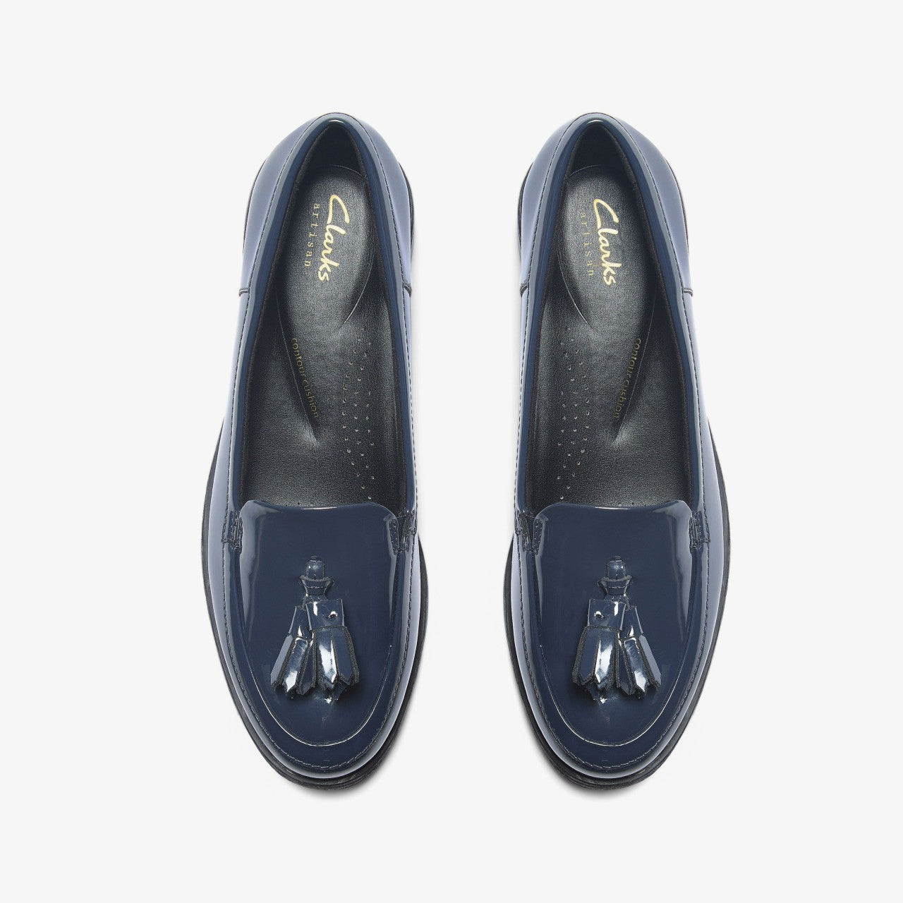 Havisham Edge Loafer Navy Patent Clarks Women