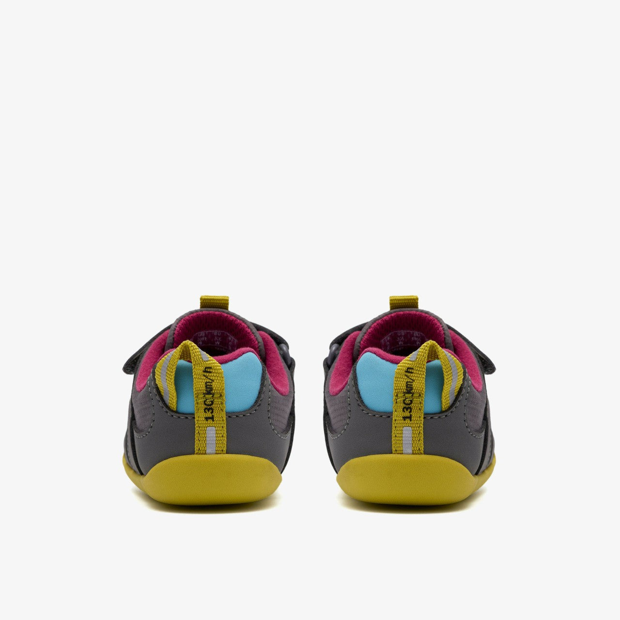 Roamer Hero Toddler Dark Grey Combination Clarks Kids